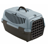 GULLIVER 1 Transportbox mit Kunstst. 48x32x31cm, blau/braun