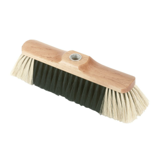 Besen 28cm Roßhaarmischung, mit Gewinde