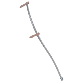 Stahlrohr-Sensenbaum 140 cm mit Sensenschloss