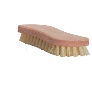 Scheuerbürste Holz S-Form, 20cm