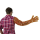 Einmalhandschuhe Vetbasic, 90cm Länge, 100 St., orange