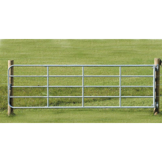 AKO Weidetor verstellbar 4m-5m, verzinkt, Höhe 1,10m,  incl. Montageset