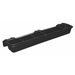 Langfuttertrog, 8l mit Freßgitter, 96cm breit