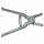 Twintag-Zange Aluminium