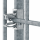 Weidetor verstellbar 1 - 1,7 m verzinkt, Höhe 1,10m,  incl. Montageset