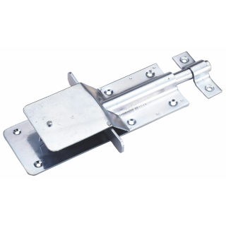 Stallriegel mit Schnappverschluss, 70x200mm