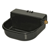 Schwimmertränke, 3-Liter, schwarz emailliert, mit...