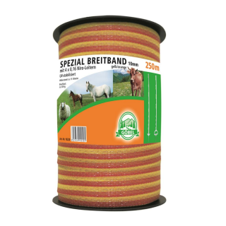 Spezial-Breitband 10mm 250m 4x0,16 Niro g/o