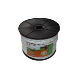 Elektroseil 200m weiß 8mm 6 x 0,40 Niro