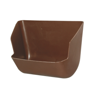 Kunststoff Rechtecktrog 25 Liter braun