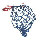 Heunetz blau, MW 10x10cm