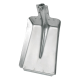 Aluschaufel Mustang Gr. 5/28cm mit Stahlkante