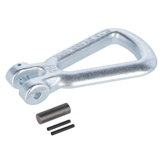 Aufhängering mit Gabel für Kette 8-9mm, Bolzenstärke 10mm