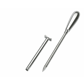 Trokar 9 cm, m. 2 Kanülen