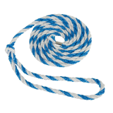 Viehtransportstrick blau-weiß PP 320cm, m....