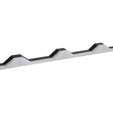 Sickenfüller 20/137 1100mm weiß/anthrazit,...