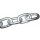 1m - Stahlkette verzinkt kurzgliedrig 8mm x 32mm