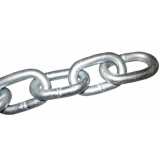 1m - Stahlkette verzinkt kurzgliedrig 6mm x 24mm