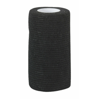 VetLastic selbsthaft. Bandage, schwarz 7,5cm