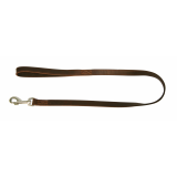 VEGAS Führleine braun 18mm / 200cm, genäht
