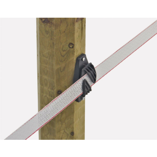 Breitbandisolator schwarz 40mm, 10 Stück