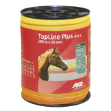Band TopLine Plus, 200m, 20mm, gelb/orange, 5 x 0,3mm...