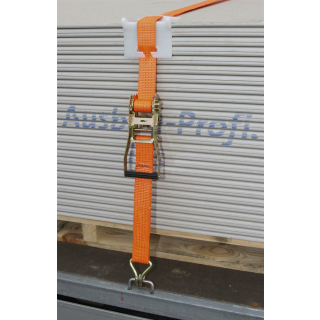 Ratschenzurrgurt 2-teilig, orange, 50mm / 6m; 4000 kg