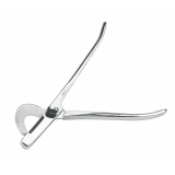 Kastrierzange für Ferkel, gebogen,19cm