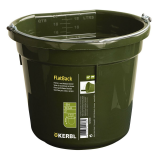 Futter-u. Wassereimer FlatBack ca. 20l, grün