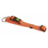 MIAMI Halsband, orange 15 mm, verstellbar 30 - 45 cm