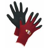 Kinderhandschuh TOWA rot 5-8 Jahre, latexbeschichtet