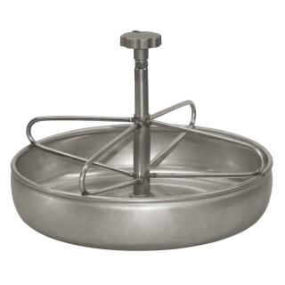 Ferkelschale aus Edelstahl 2 l