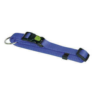 MIAMI Halsband, blau 25 mm, verstellbar 45 - 65 cm