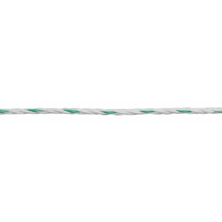 Premium-Seil, 200m, 6,5mm, weiß/grün, 6x0,2 Niro,3x0,25Cu