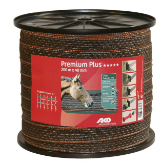 TriCond-Band orange/braun 10x0,40 TriC, 40mm, 200m