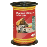 Band TopLine Plus, 200m, 10mm, gelb/orange, 4 x 0,3mm...