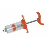 Nylon-Dosierspritze 30ml Gew. mit Plastikgriff