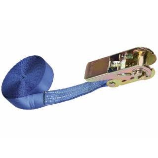 Ratschenzurrgurt eintlg.blau, 25mm x 5m, 400kg/800kg