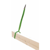 Rundschlinge, grün, Tragkraft 2t/4t Umfang 4m,...
