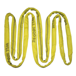 Rundschlinge, Tragkraft 3t/6t Umfang 3m, doppelt ummantelt