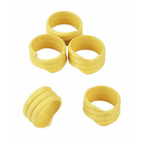 Spiralring, 16mm, gelb, Kunstst. zu 20 St. im Pack