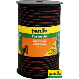 Tornado Breitband 20 mm, 5 Niro 0,20 mm 1 Cu 0,30 mm, braun-orange, 200 m Rolle