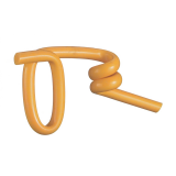 25 Stück Kunststofföse für Band...