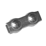 Edelstahl Seilverbinder 8mm Duplex