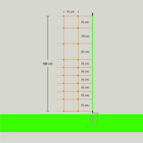 Euro-Netz Extrahoch 120/2 50m