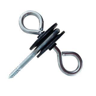 Torgriffisolator mit 2 Einhängeösen SB 5er Pack