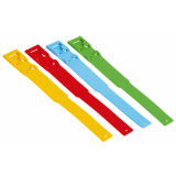Kunststoff Fesselband blau, 3 x 36cm
