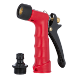 Gilmour Abspritzbrause 3/4" rot mit Messingeinsatz