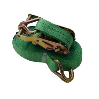 Ratschenzurrgurt zweiteilig grün 35mm / 6m, 2000kg