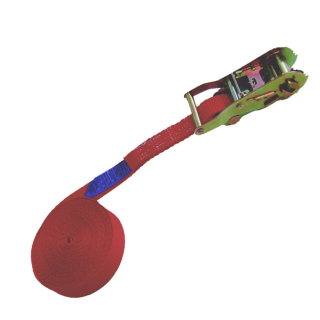 Ratschenzurrgurt 1-teilig. rot 25mm/5m, 750/1500kg